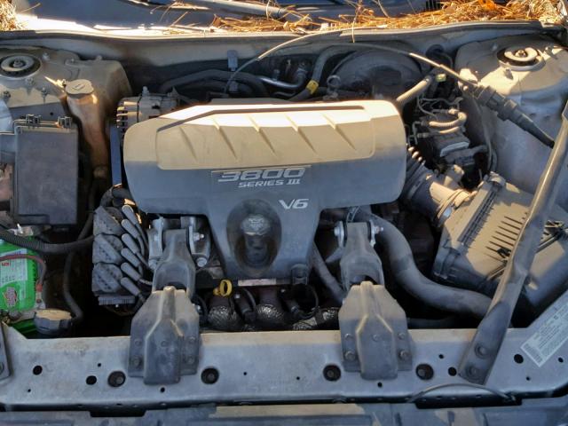 2G2WP522041369893 - 2004 PONTIAC GRAND PRIX SILVER photo 7