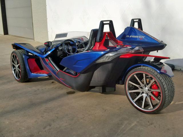 57XAAPFA5H8123761 - 2017 POLARIS SLINGSHOT BLUE photo 6
