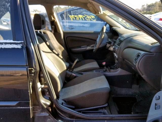 3N1AB51D83L720881 - 2003 NISSAN SENTRA SE- BLACK photo 5