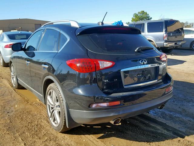 JN1AJ0HR8BM853376 - 2011 INFINITI EX35 BASE BLACK photo 3