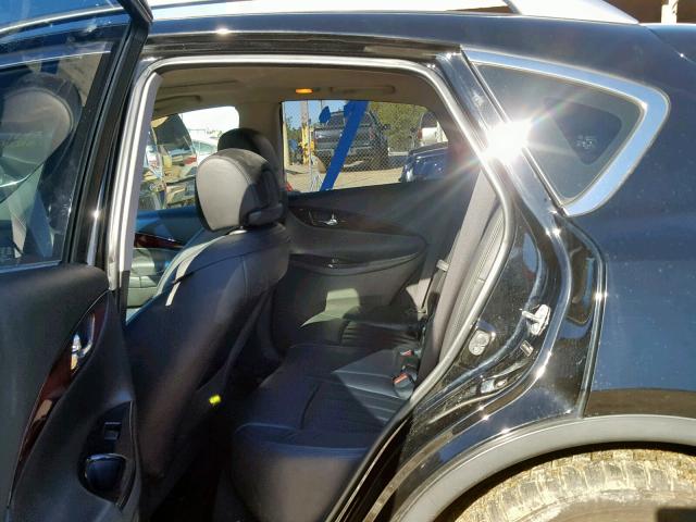 JN1AJ0HR8BM853376 - 2011 INFINITI EX35 BASE BLACK photo 6