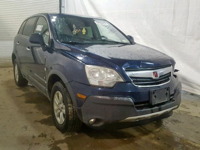 3GSDL43N38S638985 - 2008 SATURN VUE XE BLUE photo 1