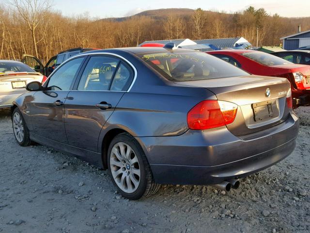 WBAVD33596KV63481 - 2006 BMW 330 XI GRAY photo 3