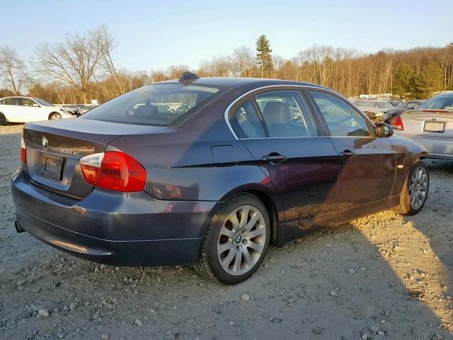 WBAVD33596KV63481 - 2006 BMW 330 XI GRAY photo 4