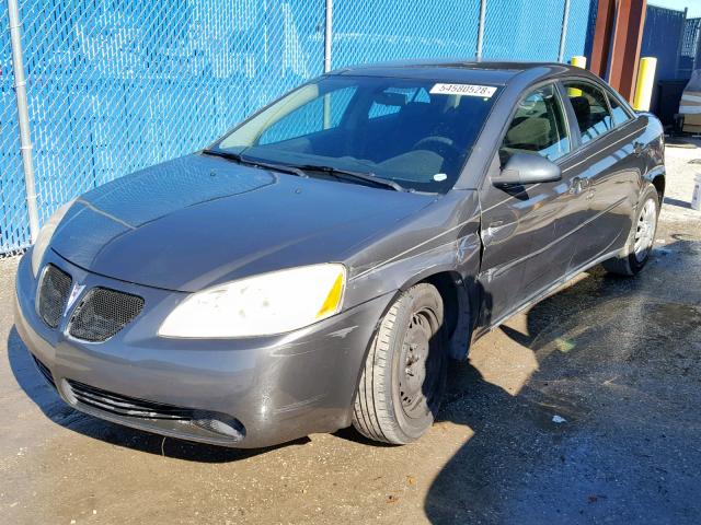 1G2ZF55B564284521 - 2006 PONTIAC G6 SE GRAY photo 2