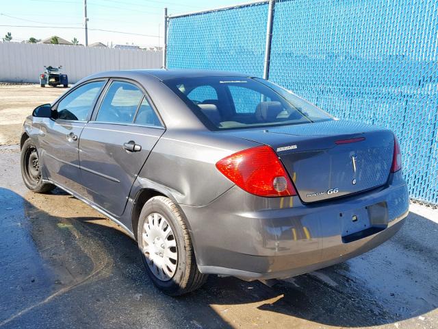 1G2ZF55B564284521 - 2006 PONTIAC G6 SE GRAY photo 3