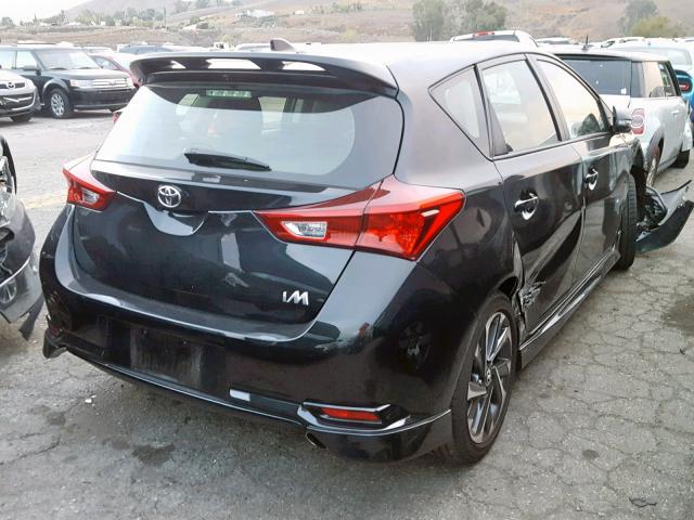 JTNKARJEXJJ557865 - 2018 TOYOTA COROLLA IM BLACK photo 4