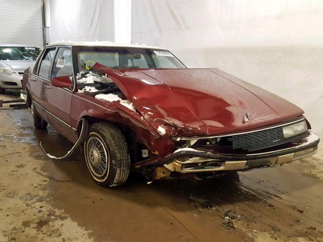 1G4HP54C6KH429739 - 1989 BUICK LESABRE CU MAROON photo 1