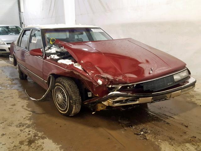 1G4HP54C6KH429739 - 1989 BUICK LESABRE CU MAROON photo 10