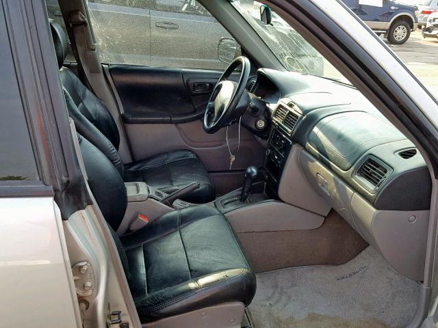 JF1SF6558XH703412 - 1999 SUBARU FORESTER S SILVER photo 5