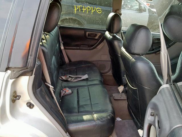 JF1SF6558XH703412 - 1999 SUBARU FORESTER S SILVER photo 6