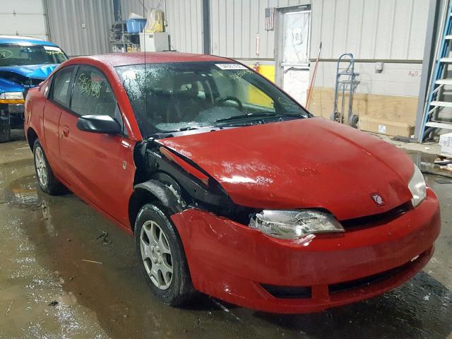 1G8AM12F13Z166098 - 2003 SATURN ION LEVEL RED photo 1