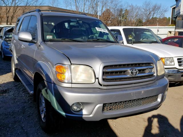 5TDBT48A74S232005 - 2004 TOYOTA SEQUOIA LI SILVER photo 1