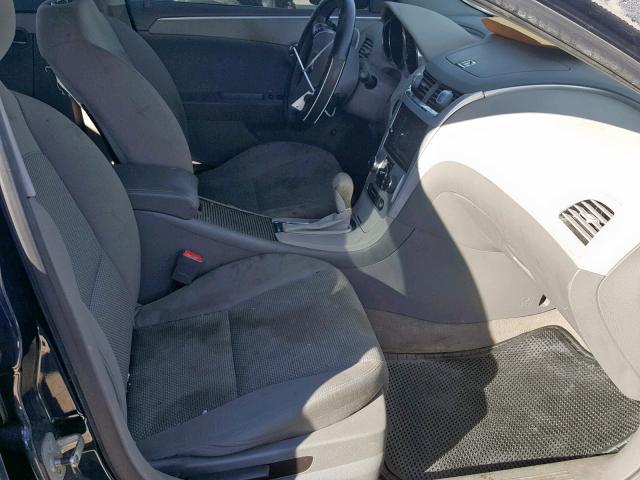 1G1ZC5EB4A4118142 - 2010 CHEVROLET MALIBU 1LT 蓝色 照片 5