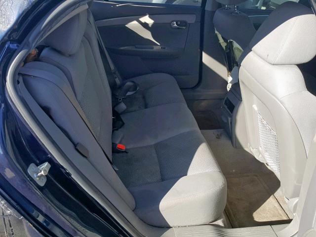 1G1ZC5EB4A4118142 - 2010 CHEVROLET MALIBU 1LT 蓝色 照片 6