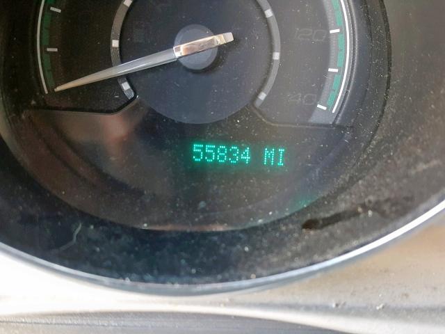 1G1ZC5EB4A4118142 - 2010 CHEVROLET MALIBU 1LT 蓝色 照片 8