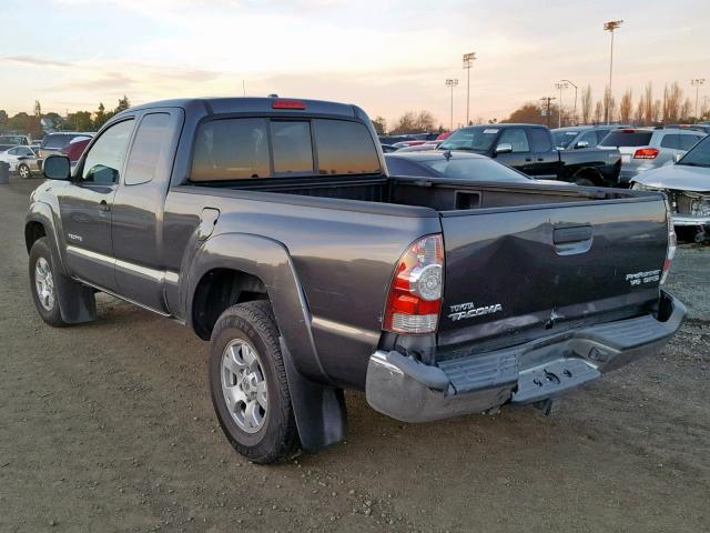 5TETU62N19Z604294 - 2009 TOYOTA TACOMA PRE GRAY photo 3