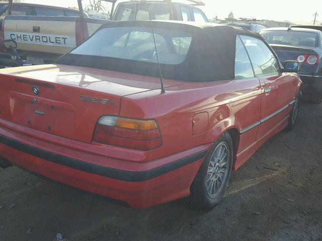 WBABJ7324WEA16404 - 1998 BMW 323 IC RED photo 4