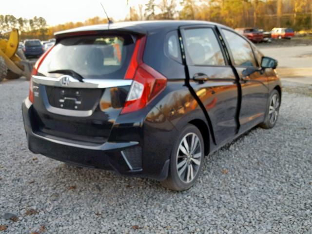 JHMGK5H78GX042357 - 2016 HONDA FIT EX BLACK photo 4