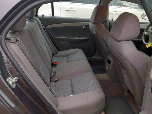 1G1ZB5E0XCF243901 - 2012 CHEVROLET MALIBU LS BLACK photo 6