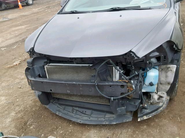 1G1ZB5E0XCF243901 - 2012 CHEVROLET MALIBU LS BLACK photo 9