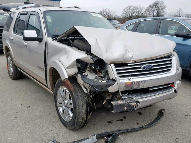 1FMEU75887UA94466 - 2007 FORD EXPLORER L SILVER photo 1