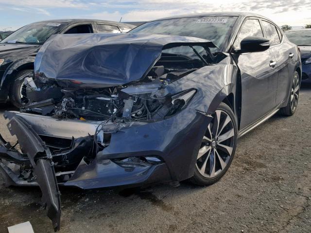 1N4AA6AP8GC389484 - 2016 NISSAN MAXIMA 3.5 GRAY photo 2