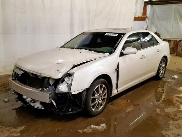 1G6DW677670117858 - 2007 CADILLAC STS WHITE photo 2