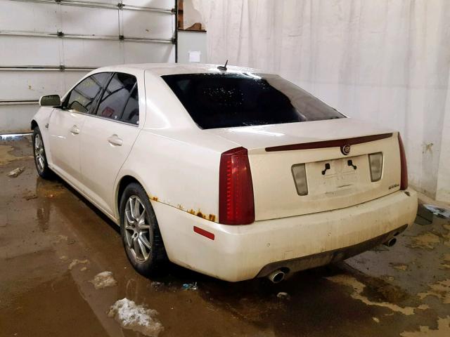 1G6DW677670117858 - 2007 CADILLAC STS WHITE photo 3