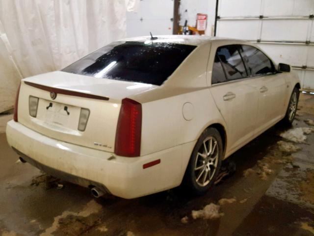 1G6DW677670117858 - 2007 CADILLAC STS WHITE photo 4