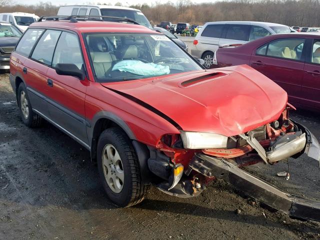 4S3BG685XX7617012 - 1999 SUBARU LEGACY OUT RED photo 1