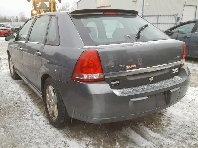 1G1ZU64835F125571 - 2005 CHEVROLET MALIBU MAX ნაცრისფერი ფოტო 3