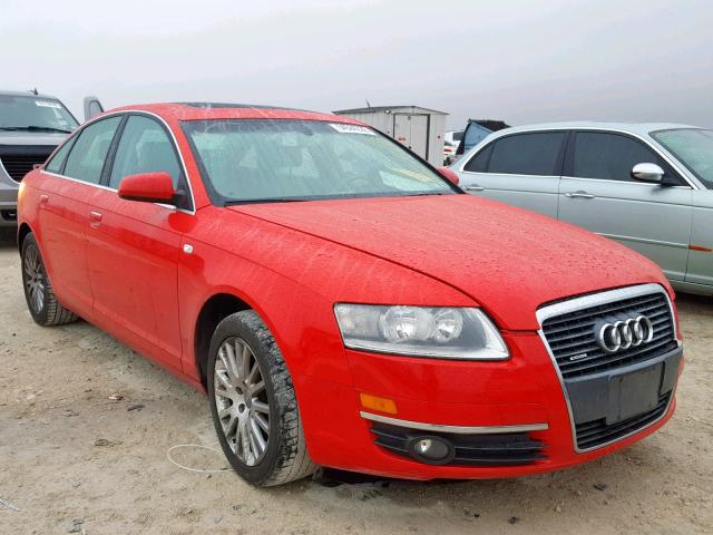 WAUDH74F57N058679 - 2007 AUDI A6 3.2 QUA RED photo 1