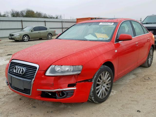 WAUDH74F57N058679 - 2007 AUDI A6 3.2 QUA RED photo 2