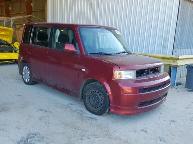 JTLKT324164067682 - 2006 TOYOTA SCION XB Марун фото 1