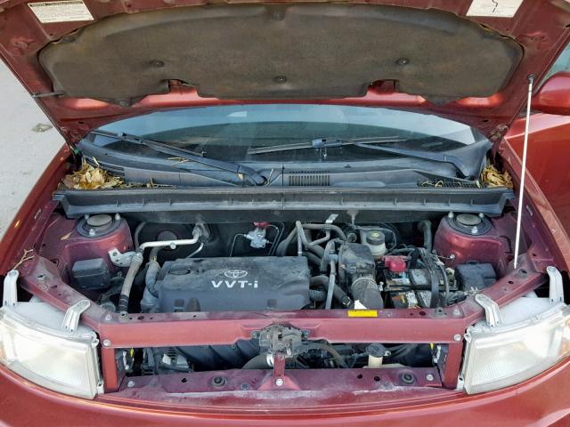 JTLKT324164067682 - 2006 TOYOTA SCION XB Марун фото 7