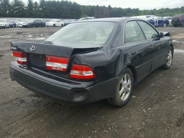 JT8BF28G9Y5087415 - 2000 LEXUS ES 300 BLACK photo 4