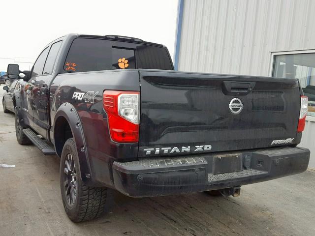 1N6BA1F41GN500586 - 2016 NISSAN TITAN XD S BLACK photo 3