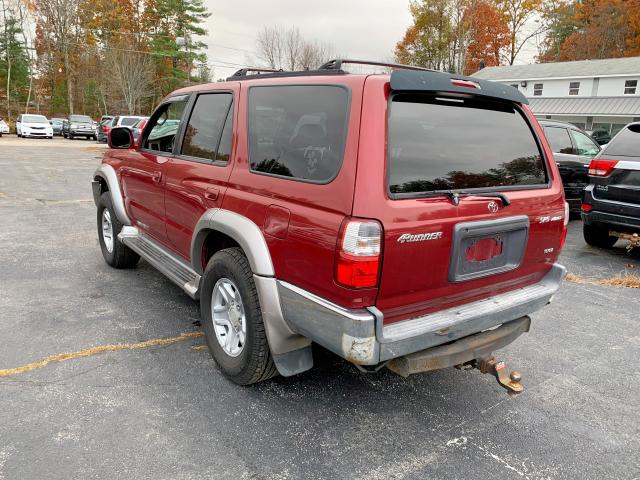 JT3HN86RX10354056 - 2001 TOYOTA 4RUNNER SR BURGUNDY photo 3