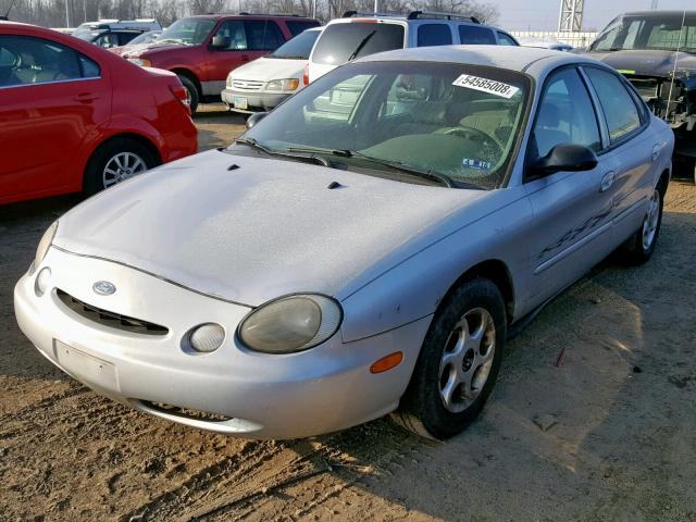 1FALP51U8VA265795 - 1997 FORD TAURUS G SILVER photo 2