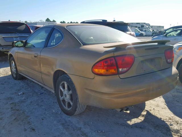 1G3NF12E31C176592 - 2001 OLDSMOBILE ALERO GLS GOLD photo 3