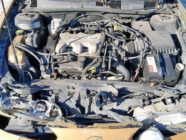 1G3NF12E31C176592 - 2001 OLDSMOBILE ALERO GLS GOLD photo 7