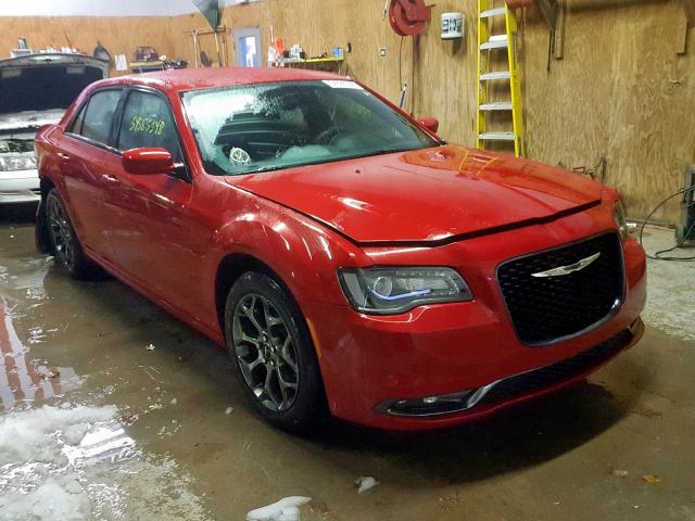 2C3CCAGG9FH849596 - 2015 CHRYSLER 300 S RED photo 1