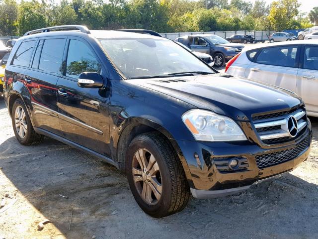 4JGBF71E07A119063 - 2007 MERCEDES-BENZ GL 450 4MA BLACK photo 1