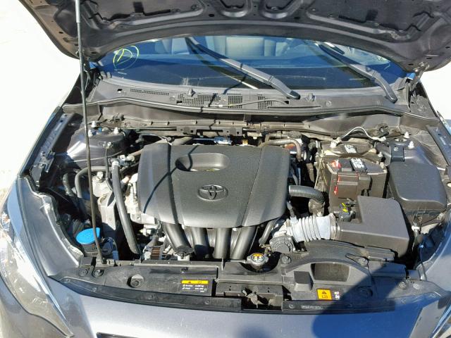 3MYDLBZV8GY129754 - 2016 TOYOTA SCION IA GRAY photo 7