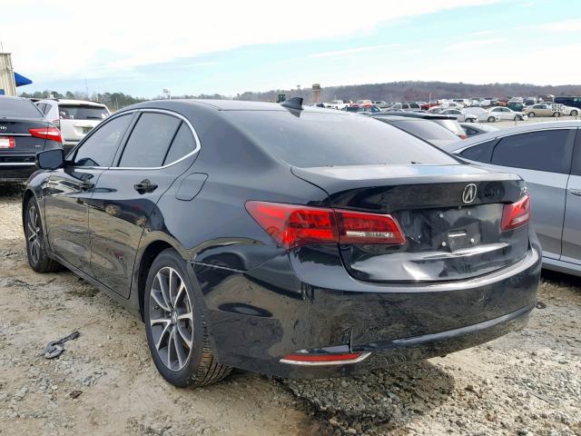 19UUB2F51FA002838 - 2015 ACURA TLX TECH შავი ფოტო 3