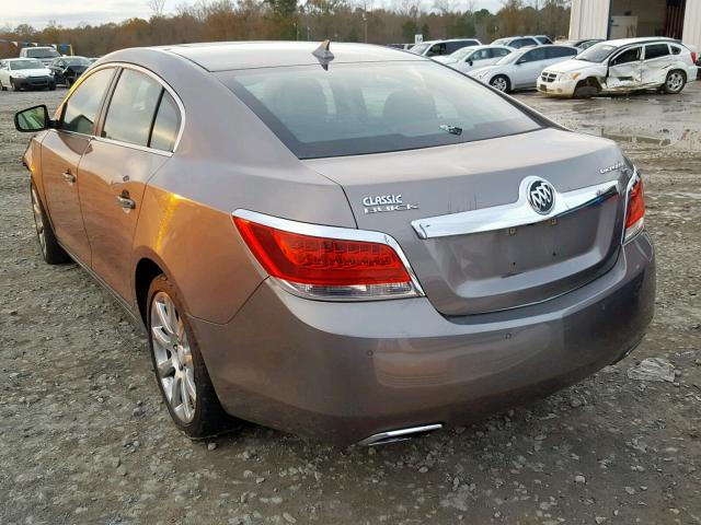 1G4GE5GV7AF291573 - 2010 BUICK LACROSSE C GRAY photo 3