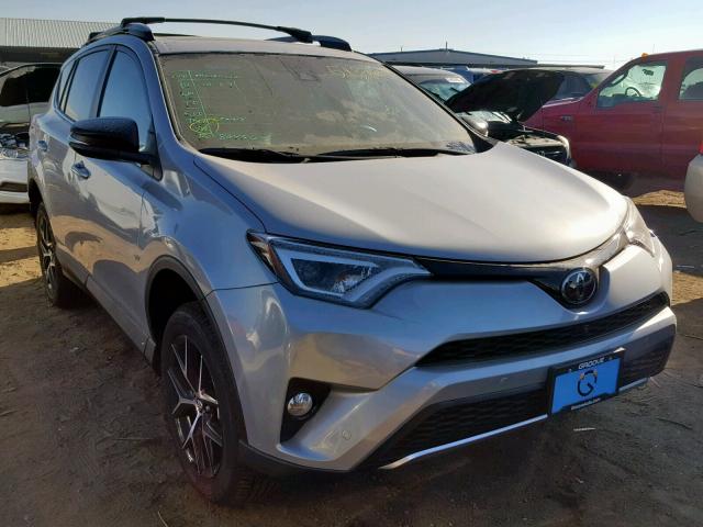 2T3JFREV1JW841530 - 2018 TOYOTA RAV4 SE SILVER photo 1