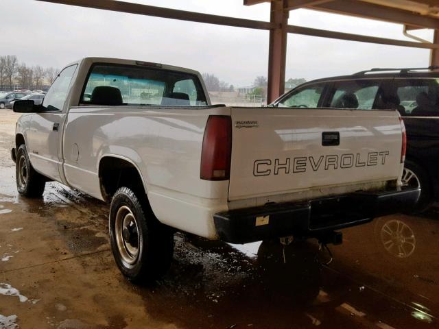 1GCGC24R6YR106227 - 2000 CHEVROLET GMT-400 C2 WHITE photo 3