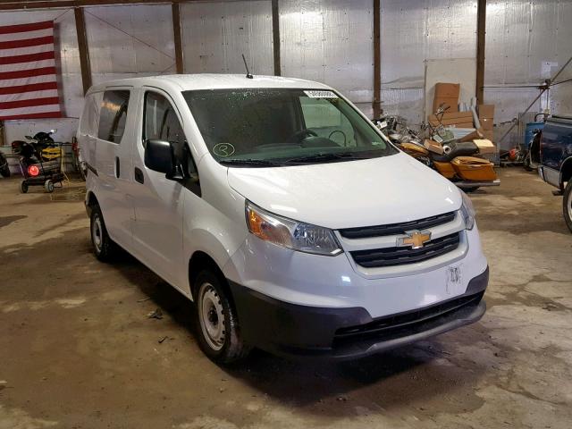 3N63M0ZN8FK725487 - 2015 CHEVROLET CITY EXPRE WHITE photo 1